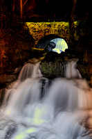 Illuminated Falls