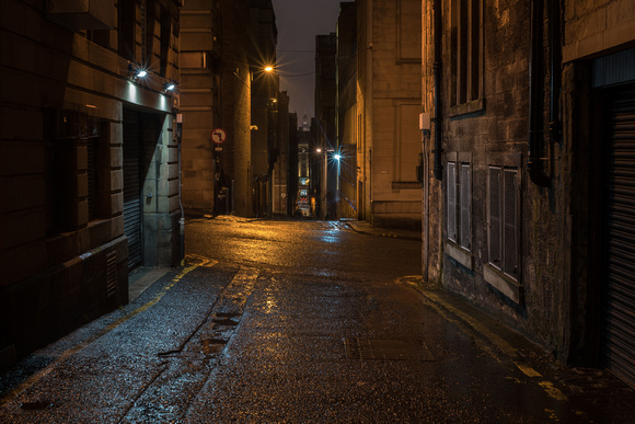 Alley In The Rain